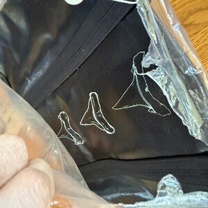 BNWT large Mikoh Black Bag with Shark tooth